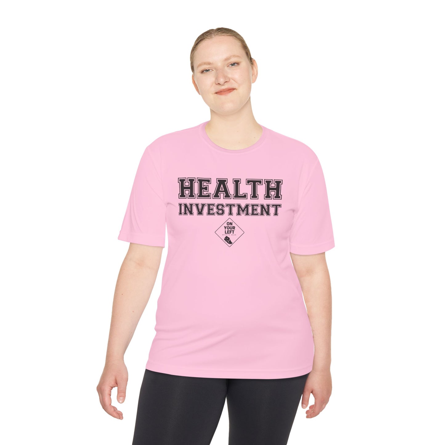 Health Investment: Unisex Moisture Wicking Tee