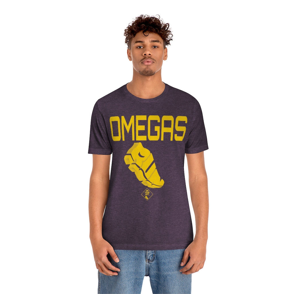 Unisex Jersey Short Sleeve Tee: OMEGA PSI PHI RUN