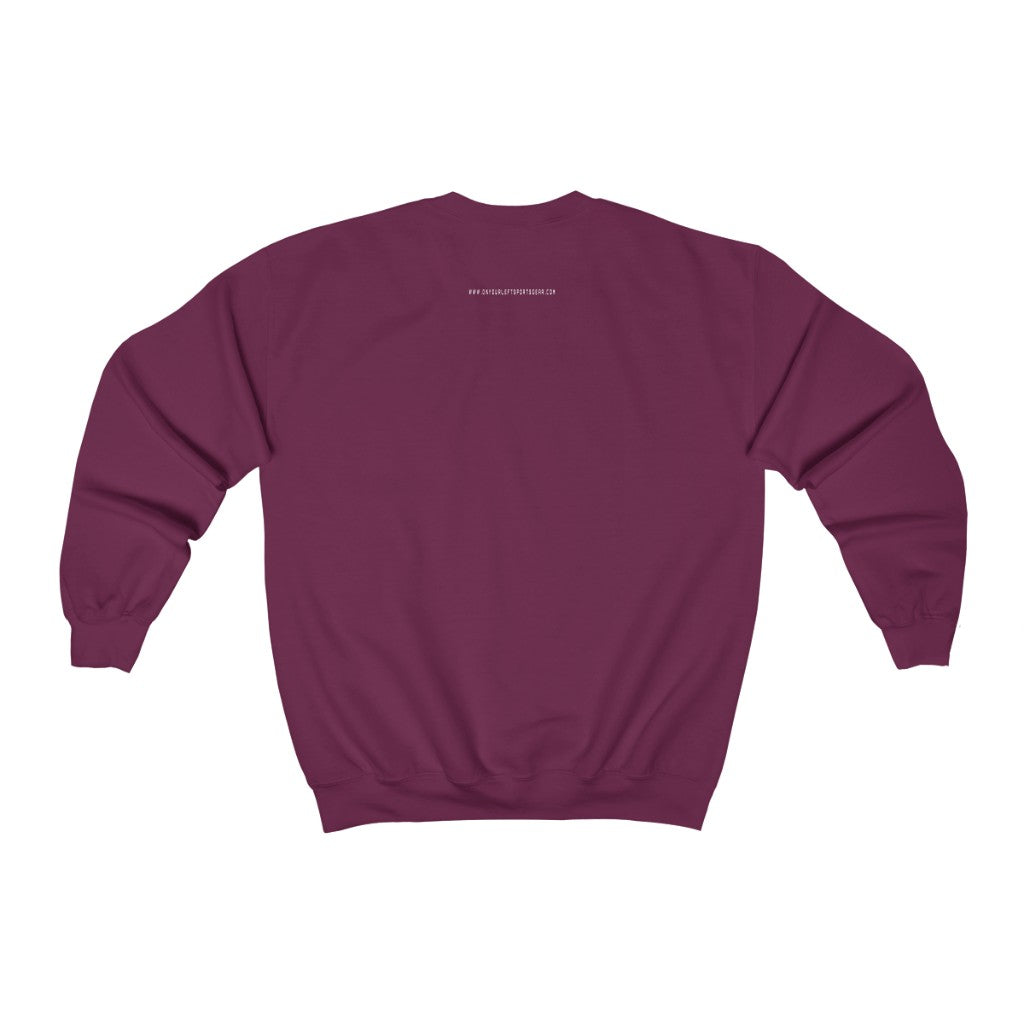 Run over Cancer: Unisex Heavy Blend™ Crewneck Sweatshirt
