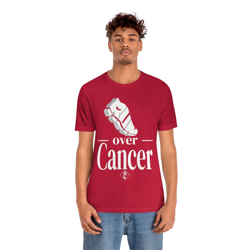 Run over Cancer: Unisex Jersey Short Sleeve Tee