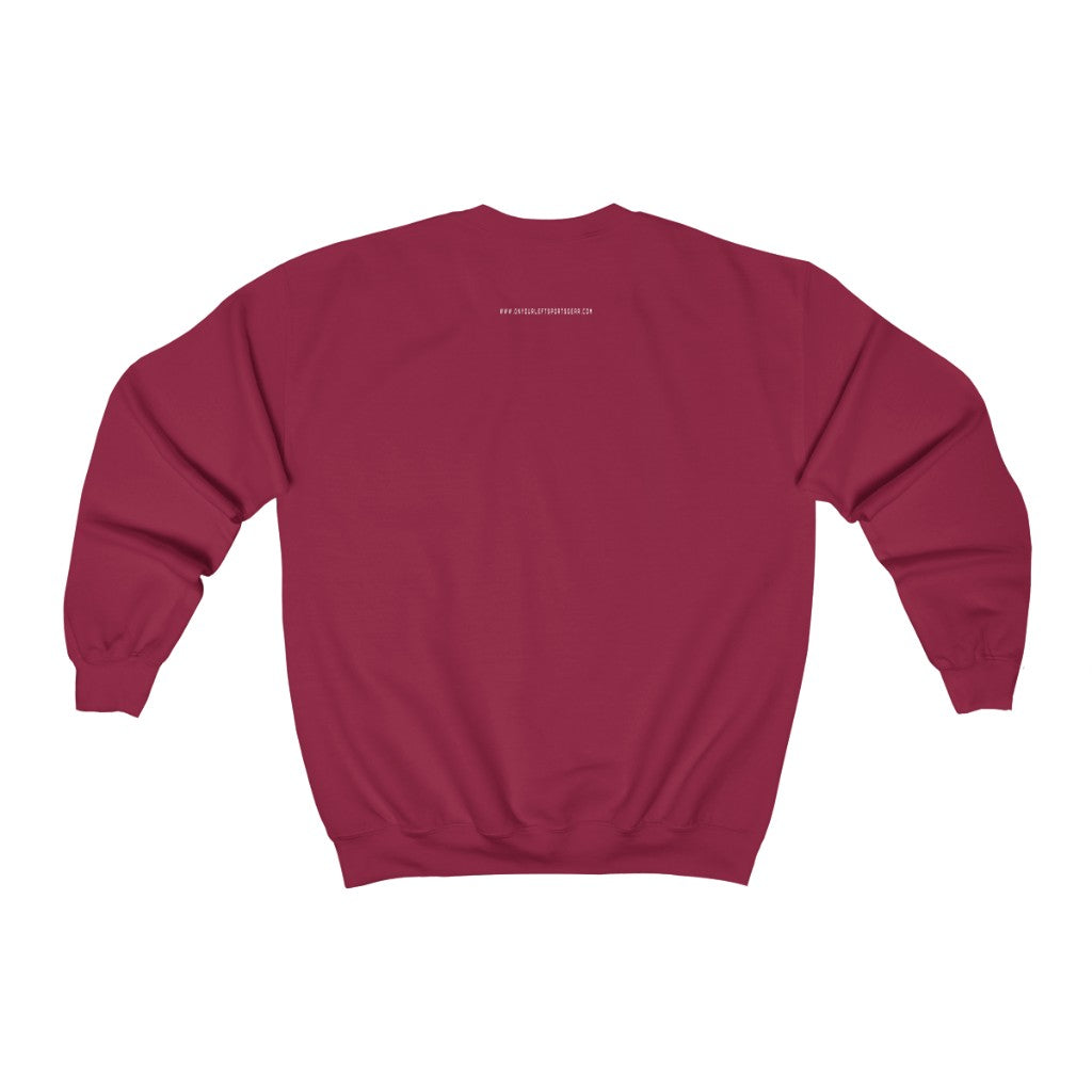 Run over Cancer: Unisex Heavy Blend™ Crewneck Sweatshirt