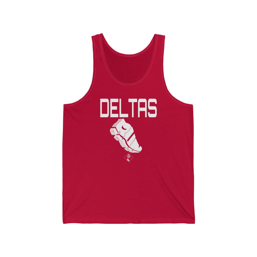 Unisex Jersey Tank: DELTA SIGMA THETA RUN