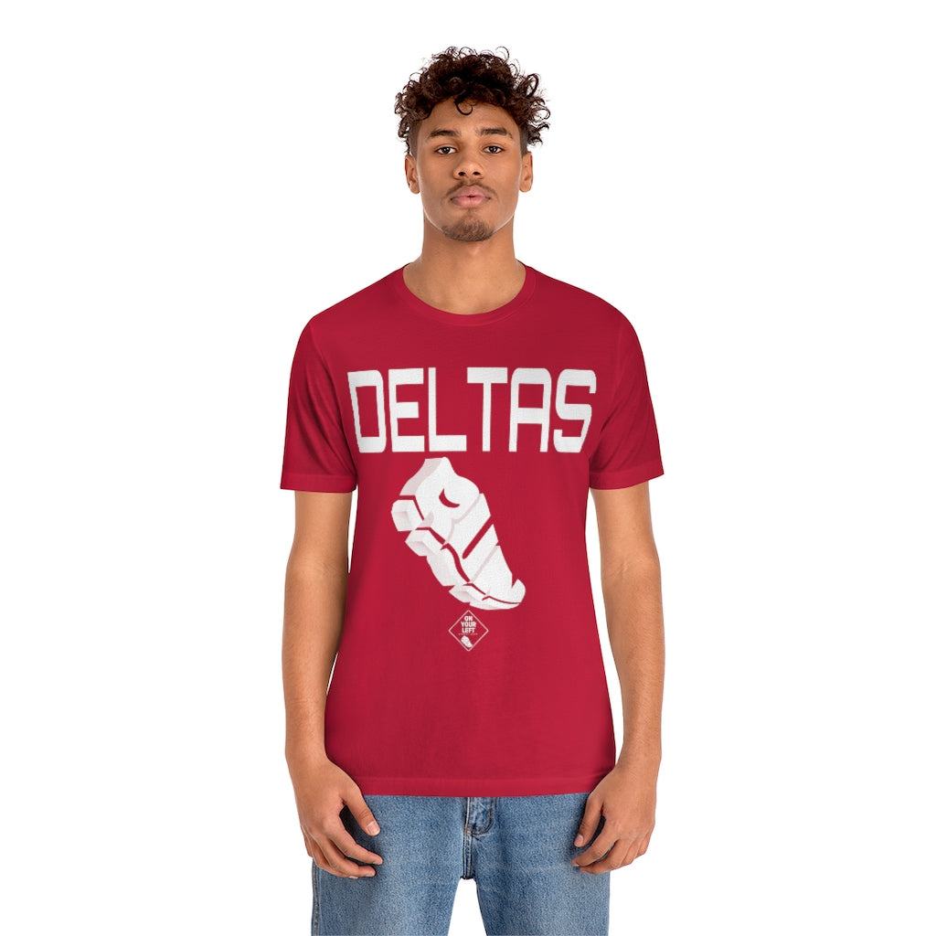 Unisex Jersey Short Sleeve Tee: DELTA SIGMA THETA RUN