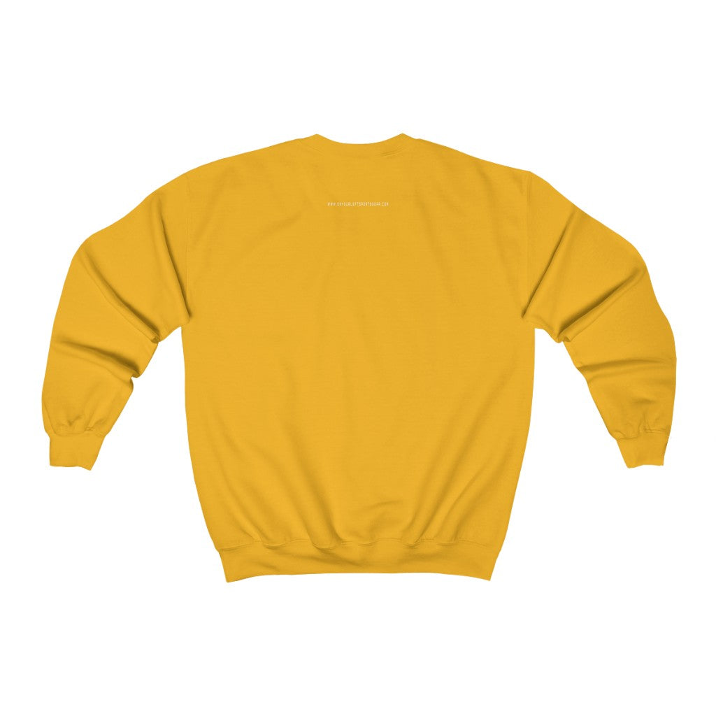 Run over Cancer: Unisex Heavy Blend™ Crewneck Sweatshirt