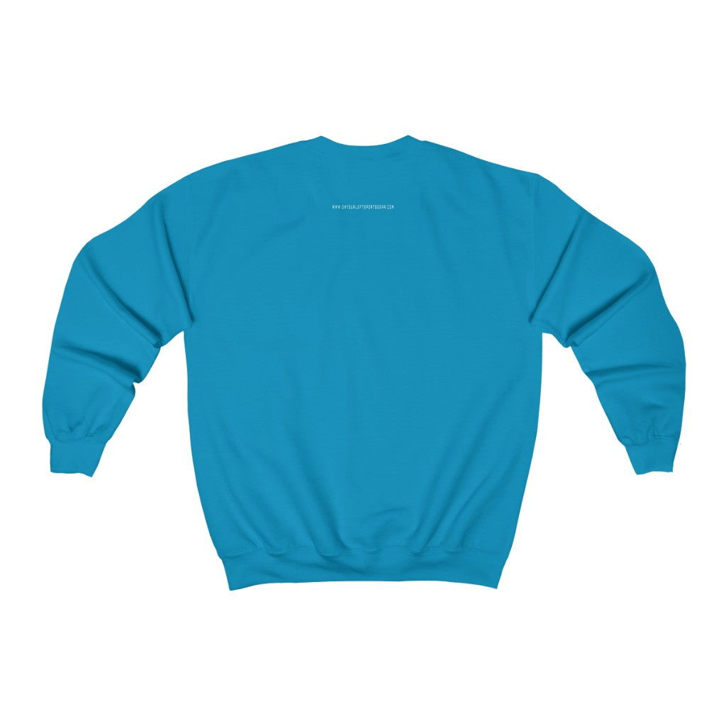 Run over Cancer: Unisex Heavy Blend™ Crewneck Sweatshirt