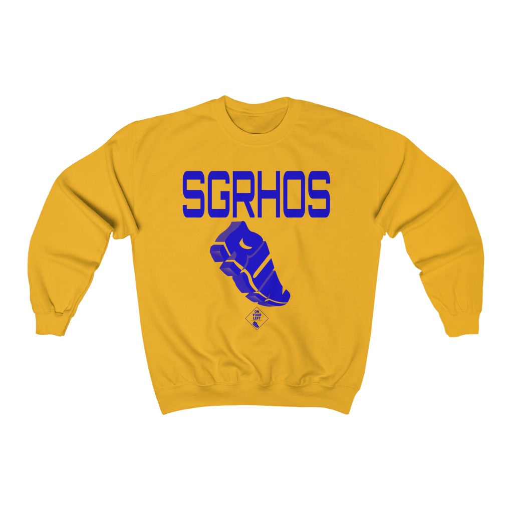Unisex Heavy Blend™ Crewneck Sweatshirt: SIGMA GAMMA RHO RUN