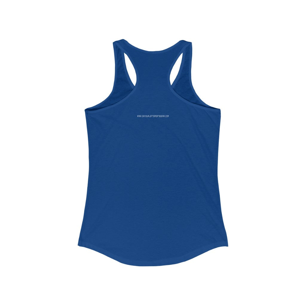 Women's Ideal Racerback Tank: ZETA PHI BETA RUN