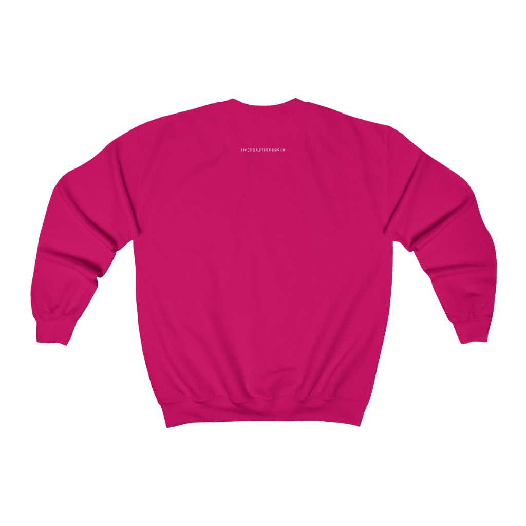 Run over Cancer: Unisex Heavy Blend™ Crewneck Sweatshirt
