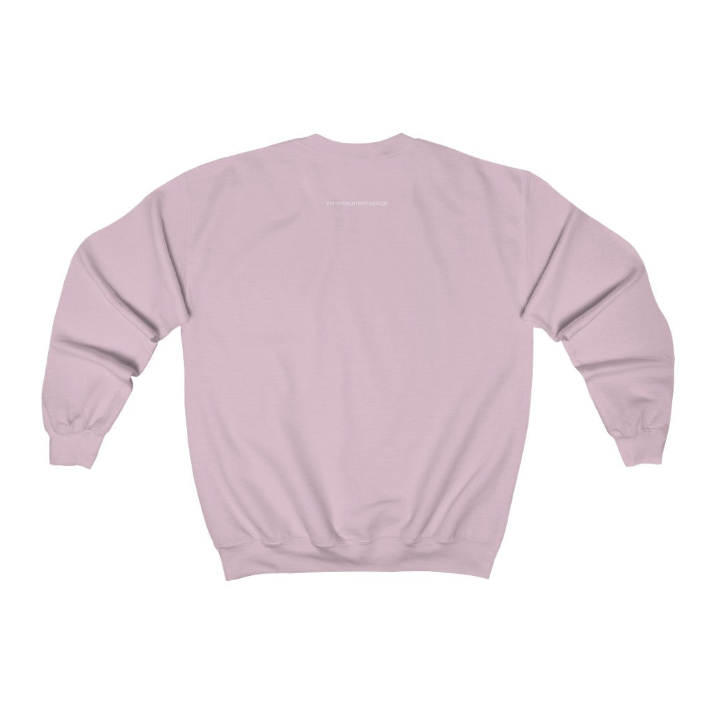 Run over Cancer: Unisex Heavy Blend™ Crewneck Sweatshirt