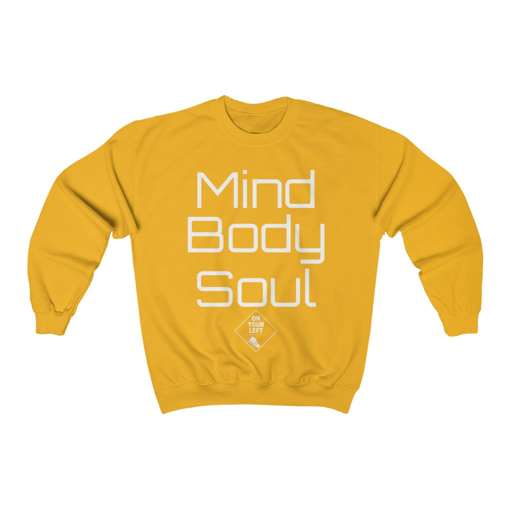Unisex Heavy Blend™ Crewneck Sweatshirt: Mind, Body, & Soul