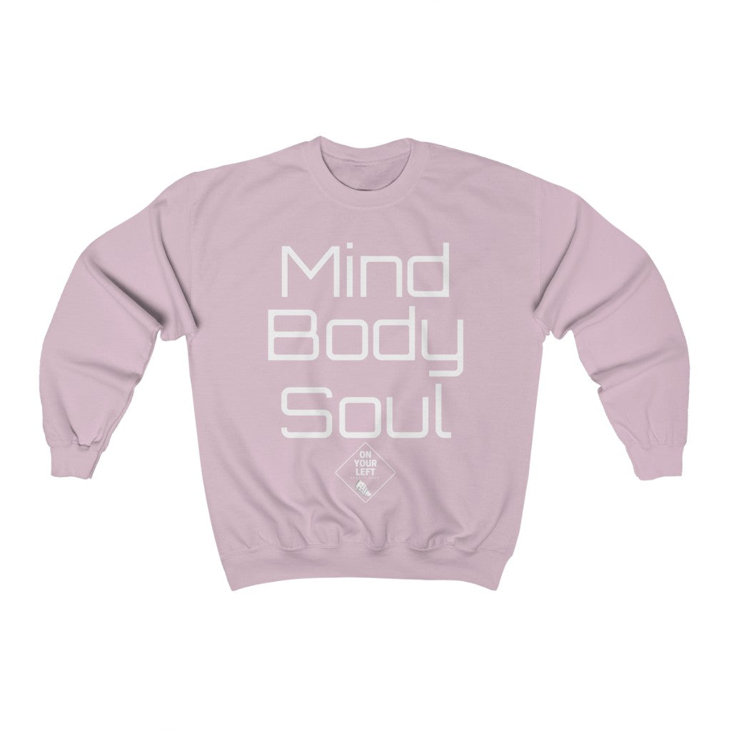 Unisex Heavy Blend™ Crewneck Sweatshirt: Mind, Body, & Soul