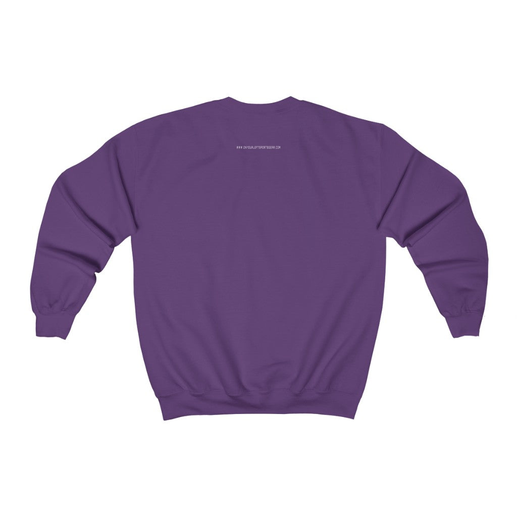 Run over Cancer: Unisex Heavy Blend™ Crewneck Sweatshirt