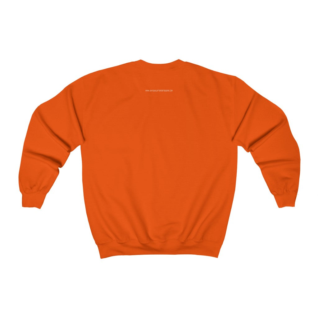 Run over Cancer: Unisex Heavy Blend™ Crewneck Sweatshirt