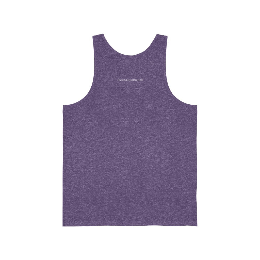 Unisex Jersey Tank: RUN for Sobriety
