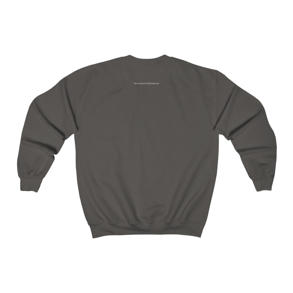 Run over Cancer: Unisex Heavy Blend™ Crewneck Sweatshirt