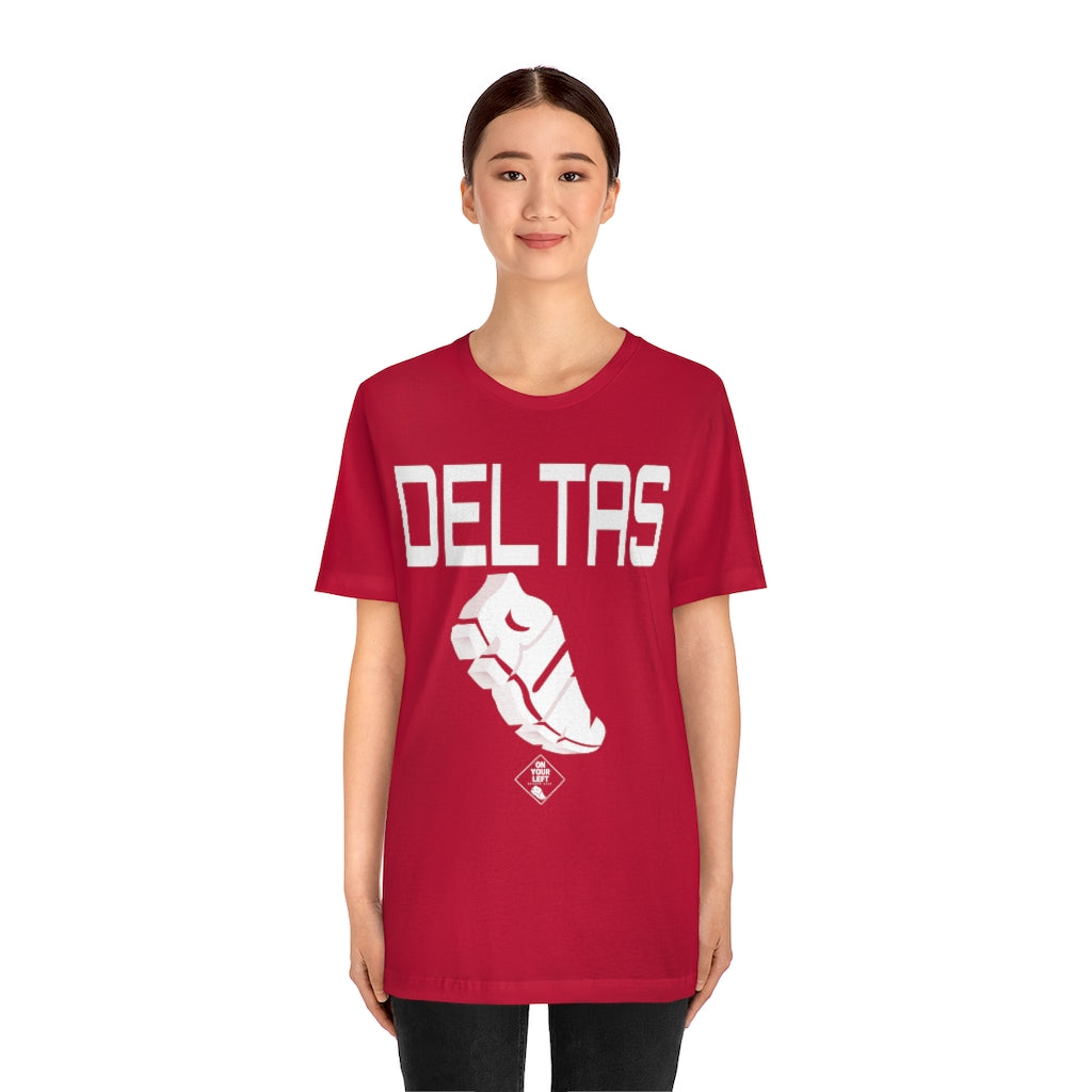 Unisex Jersey Short Sleeve Tee: DELTA SIGMA THETA RUN