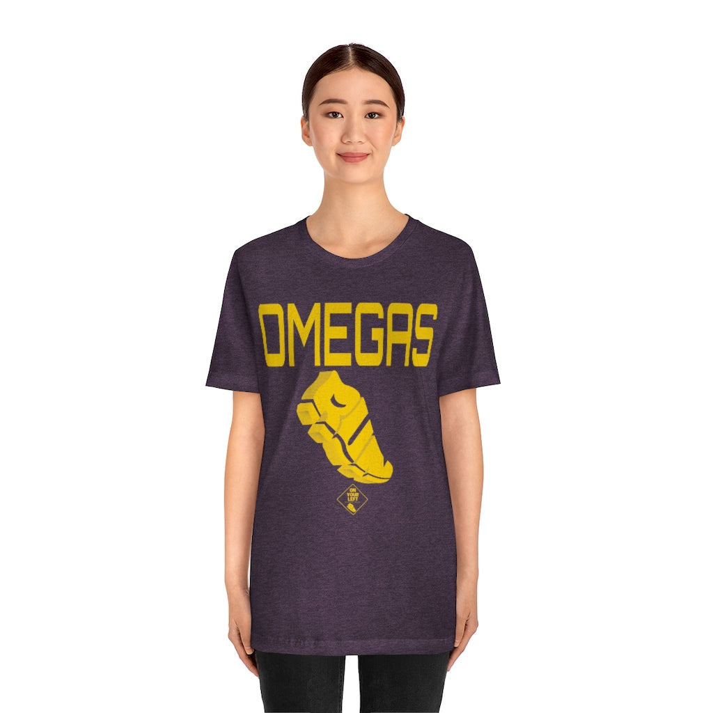 Unisex Jersey Short Sleeve Tee: OMEGA PSI PHI RUN