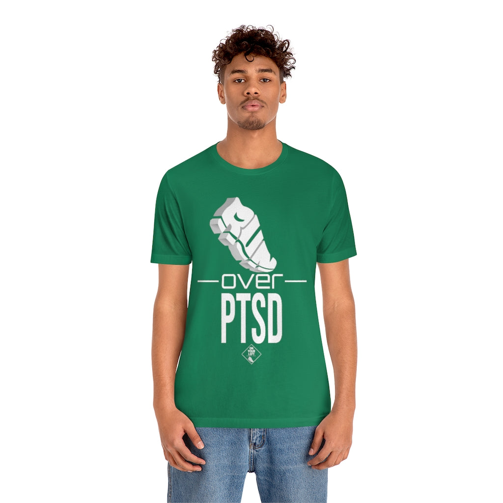 Unisex Jersey Short Sleeve Tee: RUN over PTSD