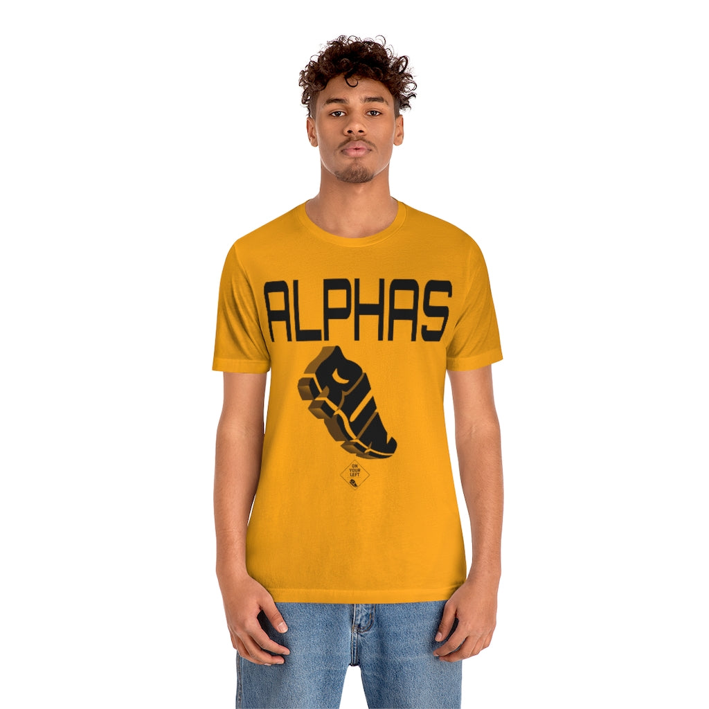 Unisex Jersey Short Sleeve Tee: ALPHA PHI ALPHA RUN
