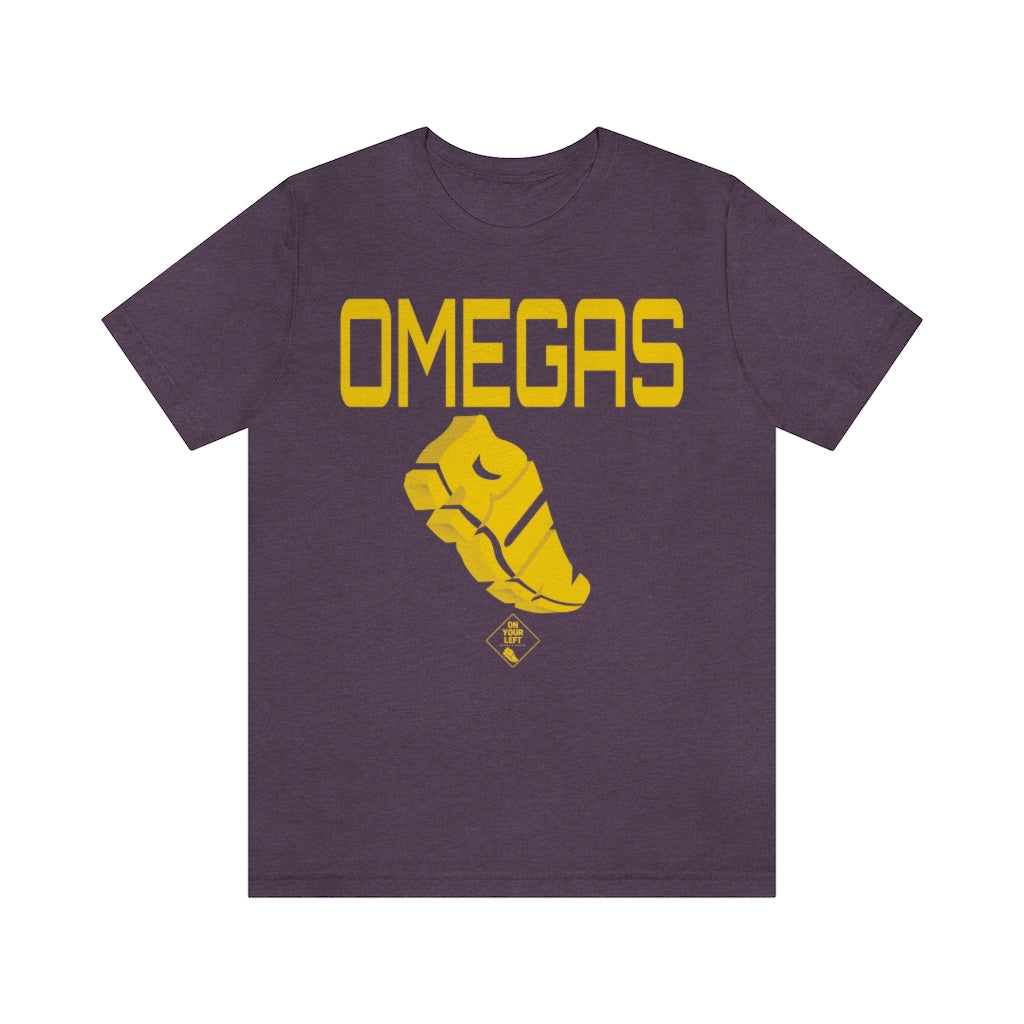 Unisex Jersey Short Sleeve Tee: OMEGA PSI PHI RUN