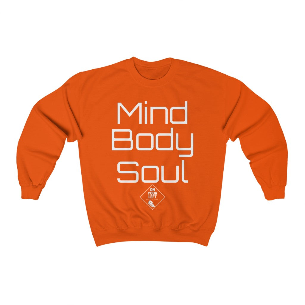 Unisex Heavy Blend™ Crewneck Sweatshirt: Mind, Body, & Soul