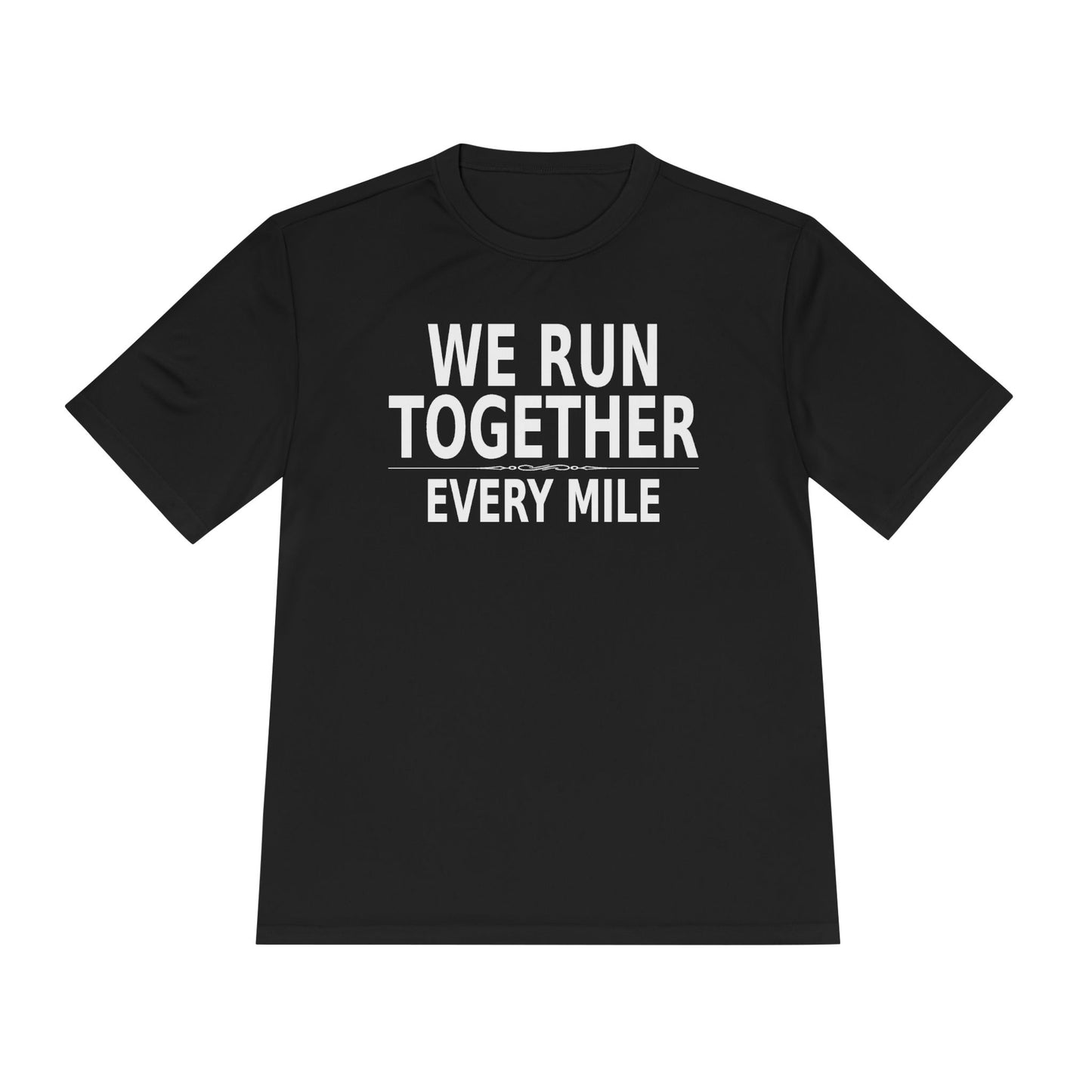 We Run Together. Every Mile.™ Performance Running Shirt | Moisture-Wicking Athletic Tee | On Your Left Sports Gear