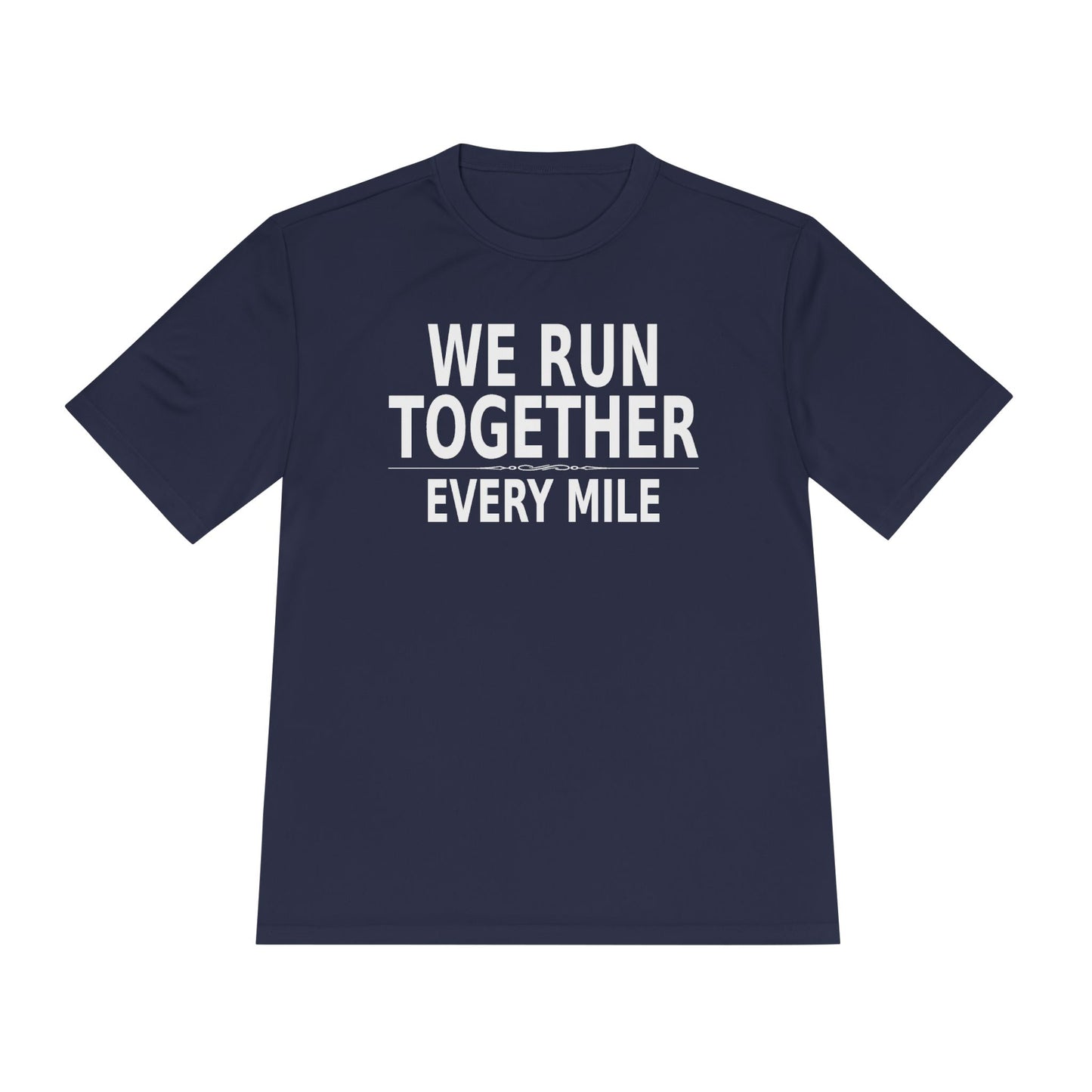 We Run Together. Every Mile.™ Performance Running Shirt | Moisture-Wicking Athletic Tee | On Your Left Sports Gear