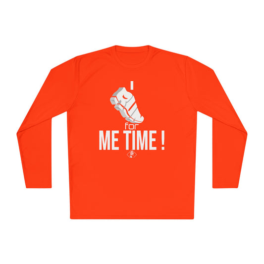Unisex Jersey Long Sleeve Tee: I RUN for Me Time!