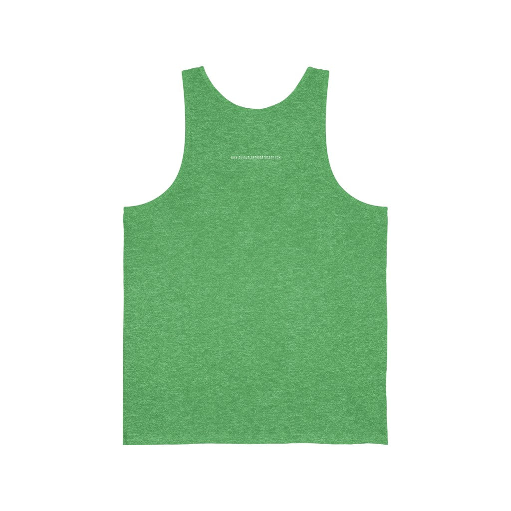 Unisex Jersey Tank: I RUN because I CAN !