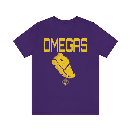 Unisex Jersey Short Sleeve Tee: OMEGA PSI PHI RUN