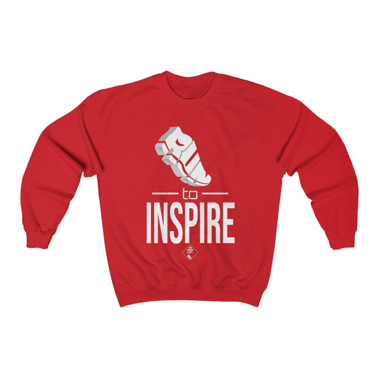 Unisex Heavy Blend™ Crewneck Sweatshirt: RUN to Inspire