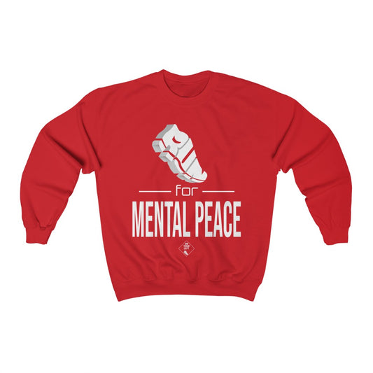 Unisex Heavy Blend™ Crewneck Sweatshirt: RUN for Mental Peace