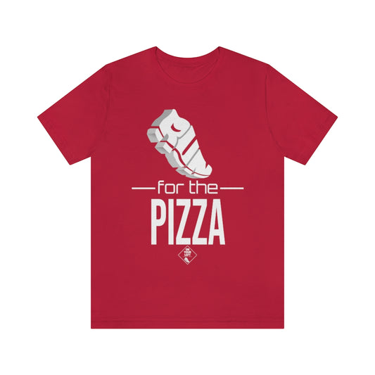 Unisex Jersey Short Sleeve Tee: RUN for the PIZZA