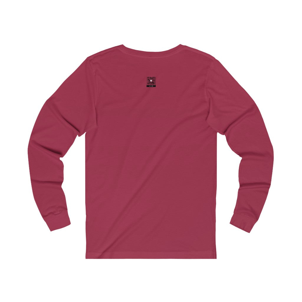 Unisex Jersey Long Sleeve Tee:  RUNNING CHANGED MY LIFE