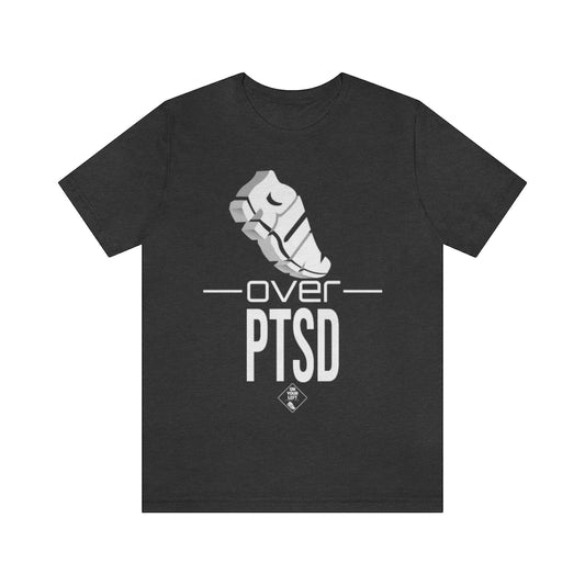 Unisex Jersey Short Sleeve Tee: RUN over PTSD