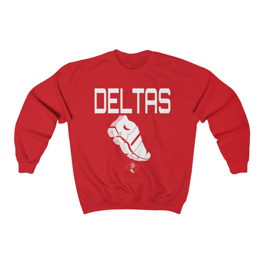 Unisex Heavy Blend™ Crewneck Sweatshirt: DELTA SIGMA THETA RUN