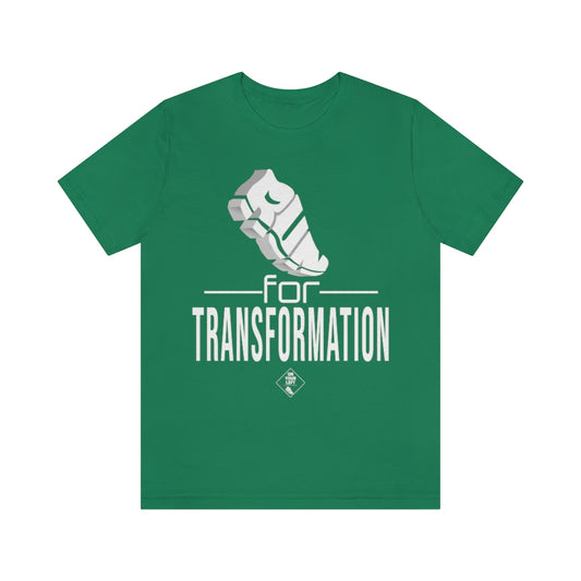 Unisex Jersey Short Sleeve Tee: RUN for Transformation