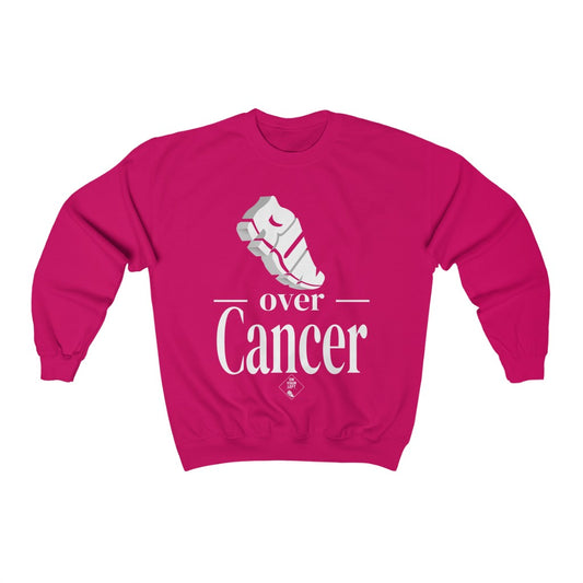 Run over Cancer: Unisex Heavy Blend™ Crewneck Sweatshirt