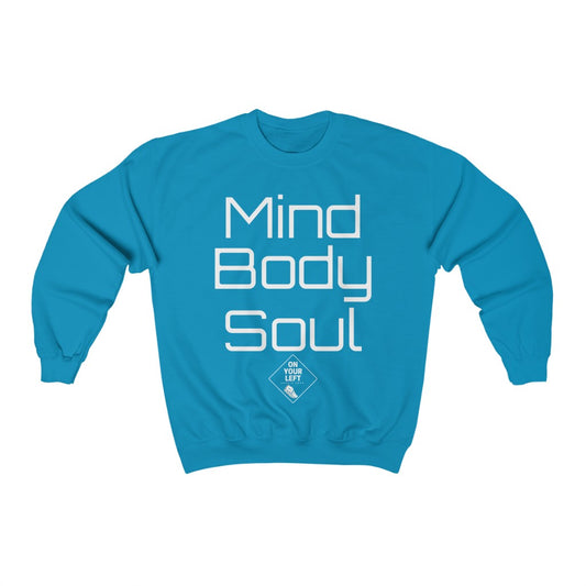 Unisex Heavy Blend™ Crewneck Sweatshirt: Mind, Body, & Soul