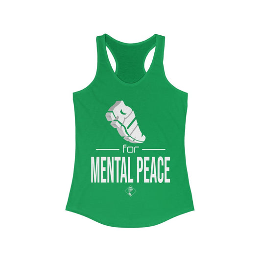 RUN for Mental Peace: Women's Ideal Racerback Tank