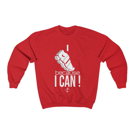 Unisex Heavy Blend™ Crewneck Sweatshirt: I RUN because I CAN !